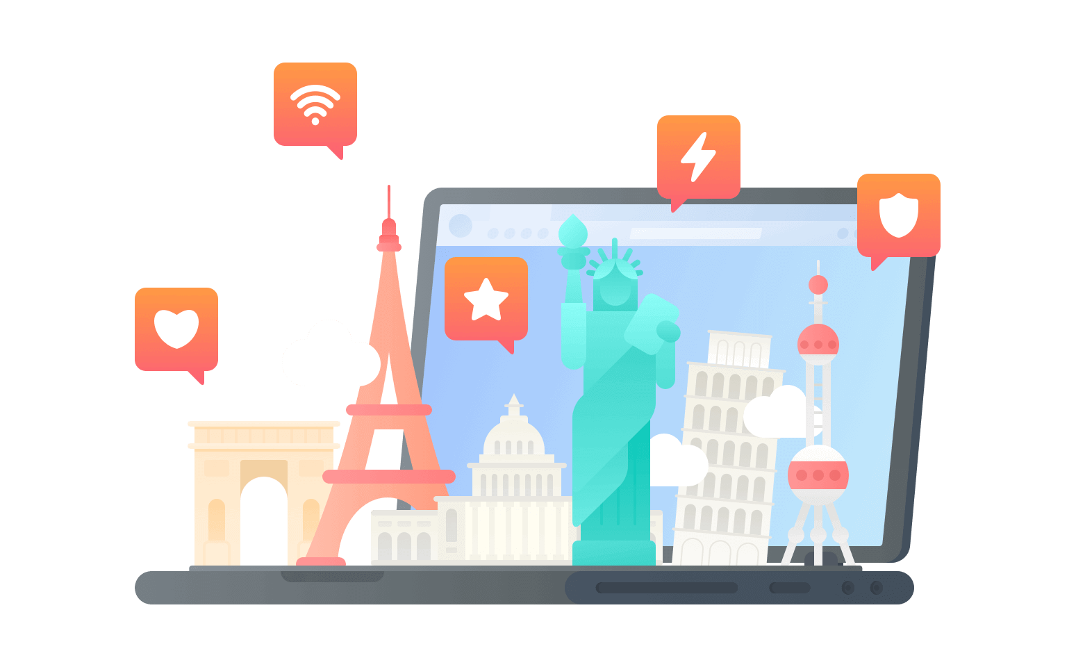 在科摩罗连接到中国的代理 - 返华VPN